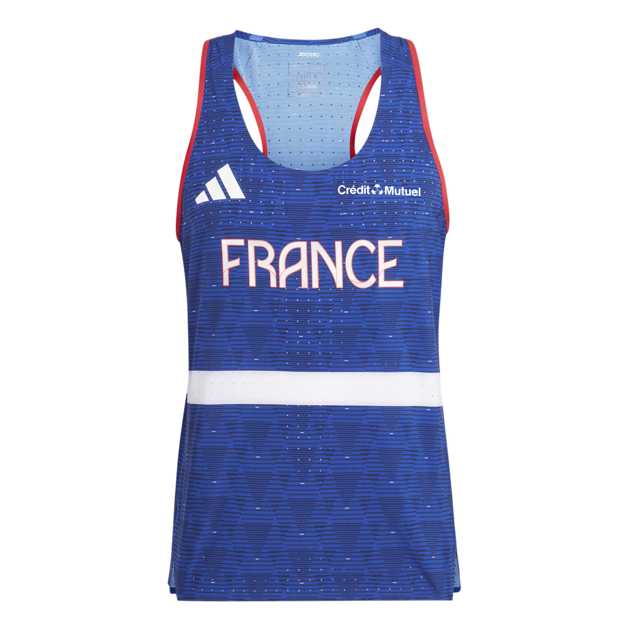 Adidas - Debardeur Homme De Running Et D Athletisme Adidas Equipe France - T-shirt Sans Manche - Running Trail Athletisme - - 44l - Decathlon
