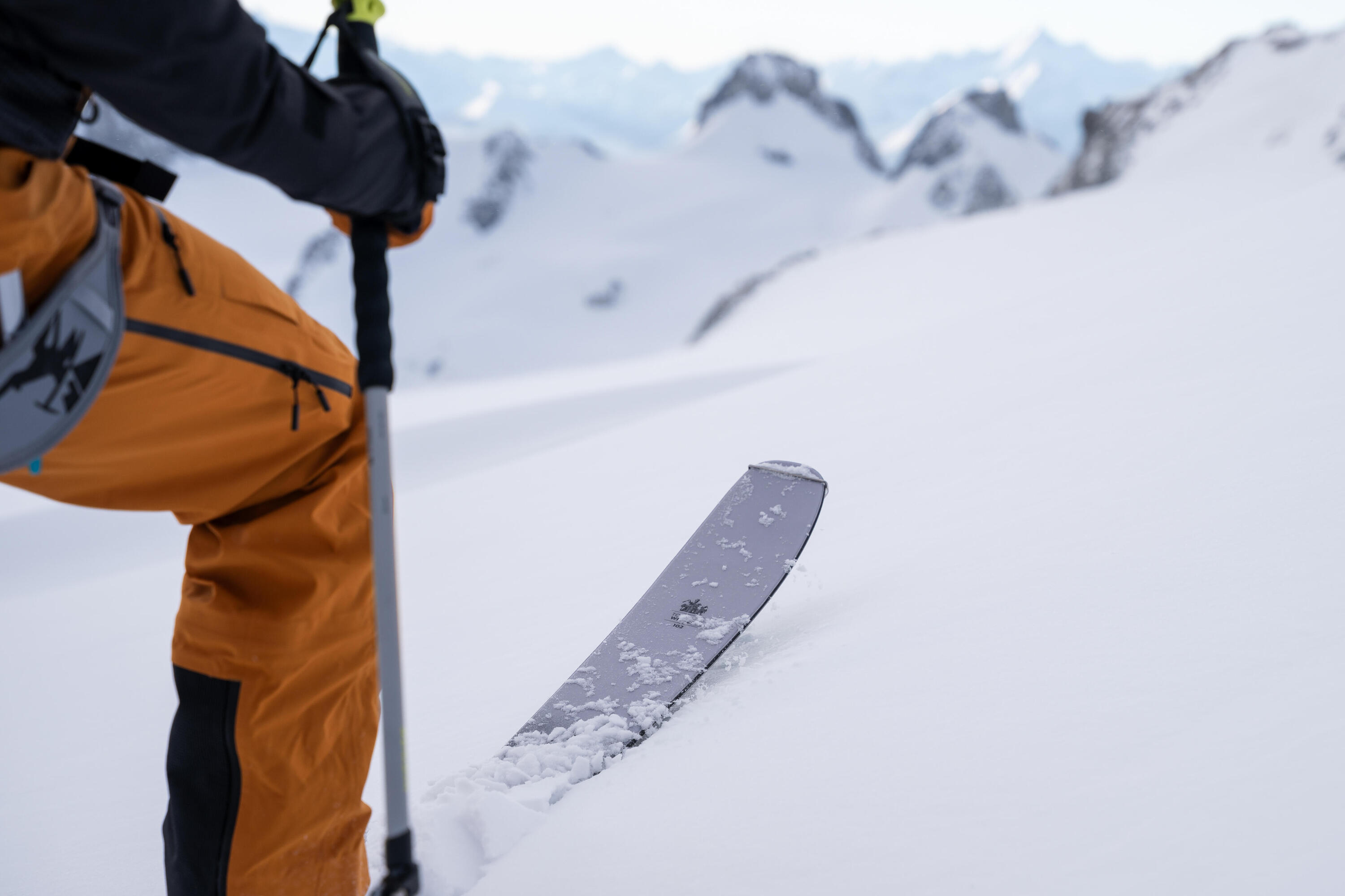Skis de Caminhada com Fixações e Peles Wilder 102 16/20