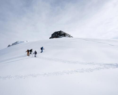 Faire une conversion amont en ski de rando 