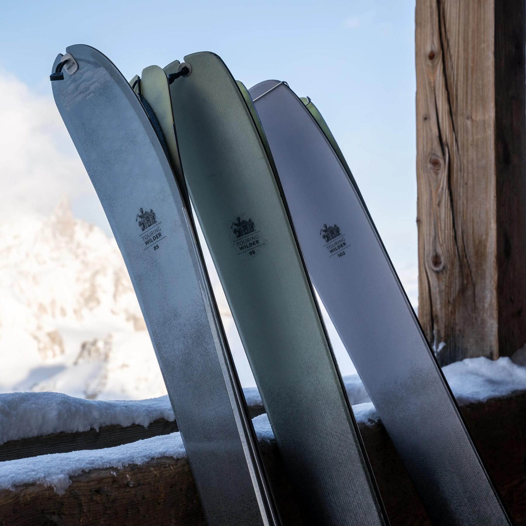 skis de randonnée wilder decathlon quechua winter