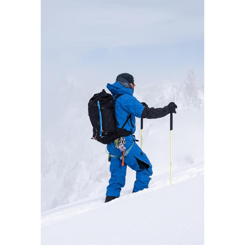 Rucsac schi / snowboard freeride Roll top, Robust Freeride 30L Negru
