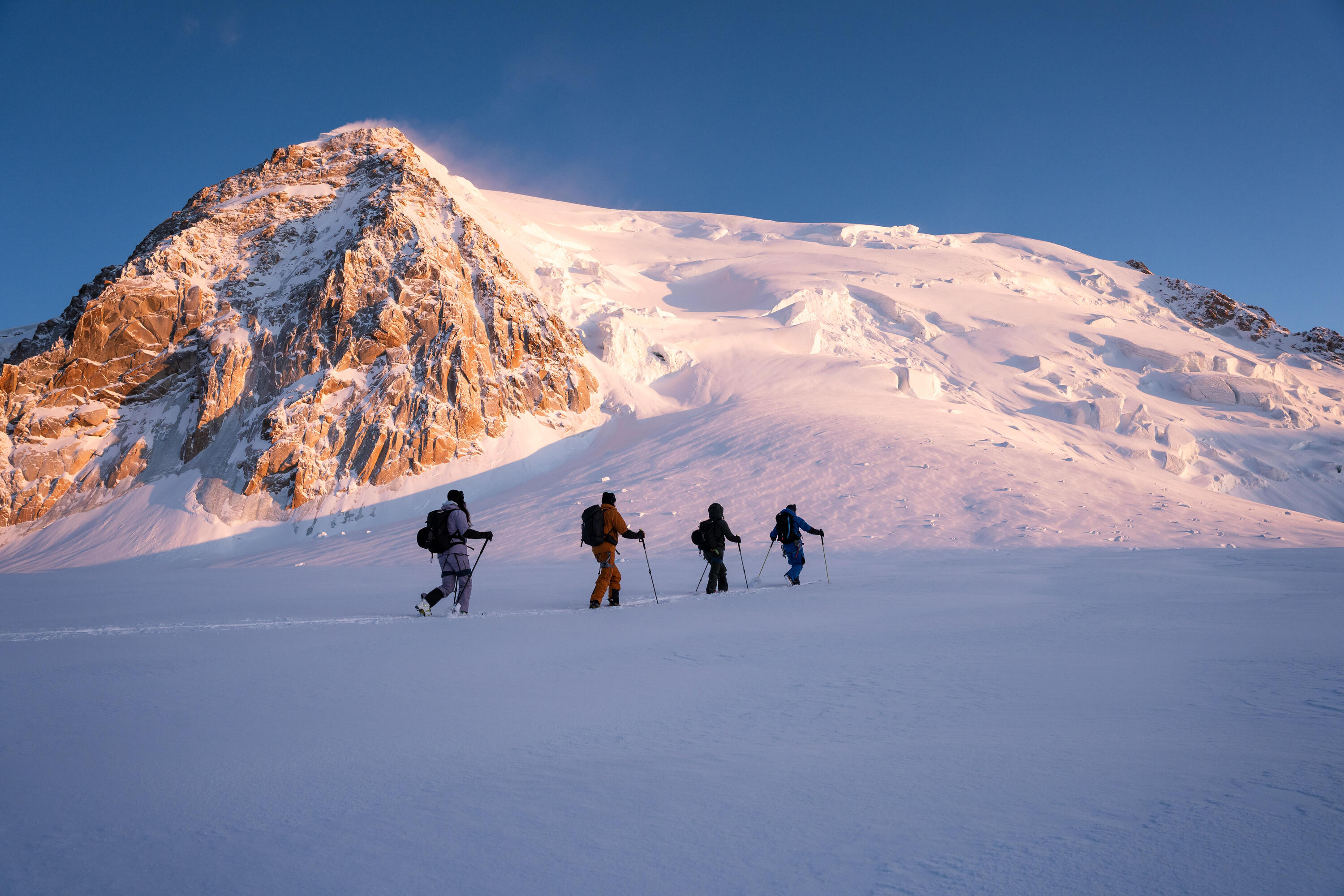 Ski de randonnée avec fixations et peaux, Wilder 85 19/24