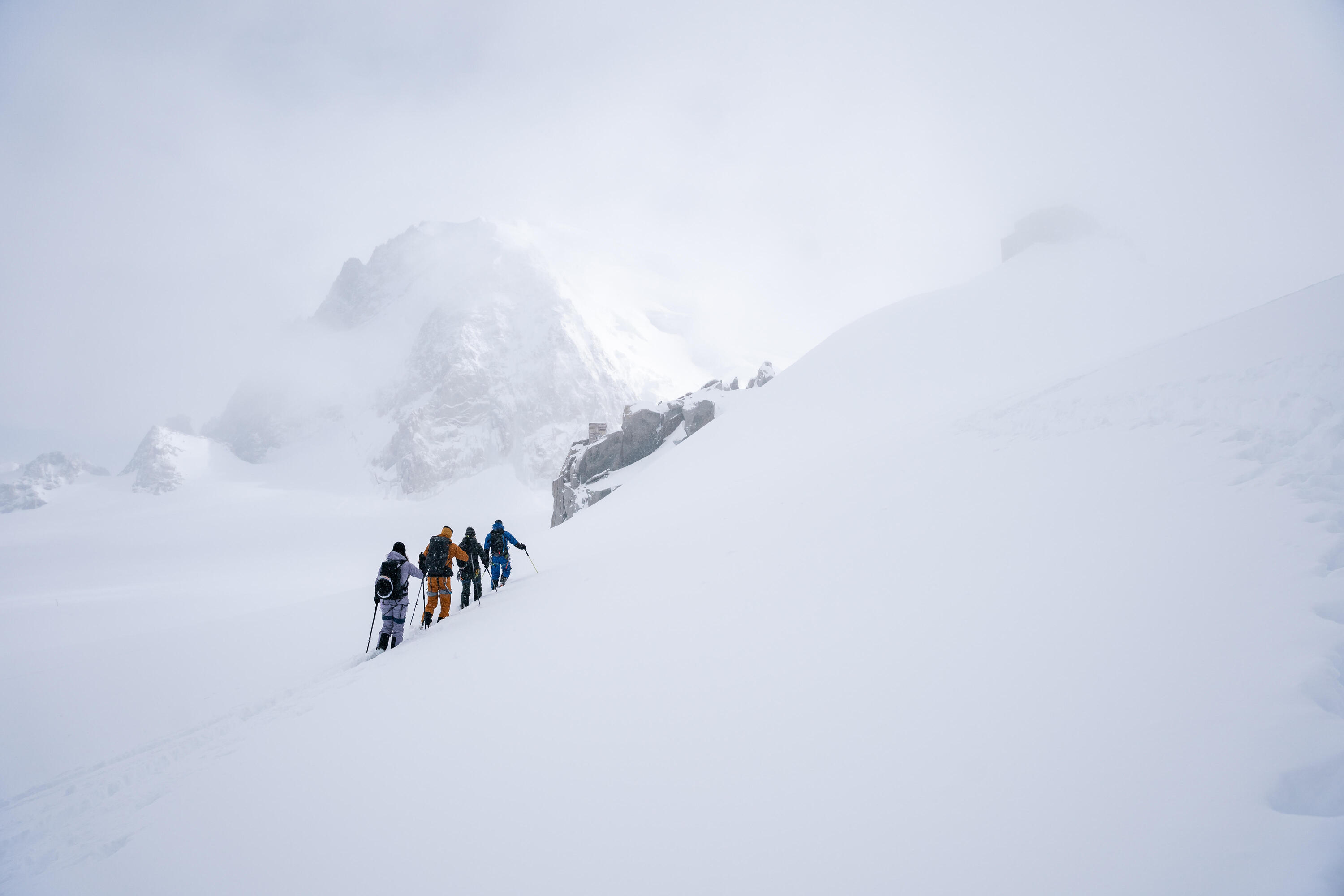 Ski de randonnée avec fixations et peaux, Wilder 85 16/24