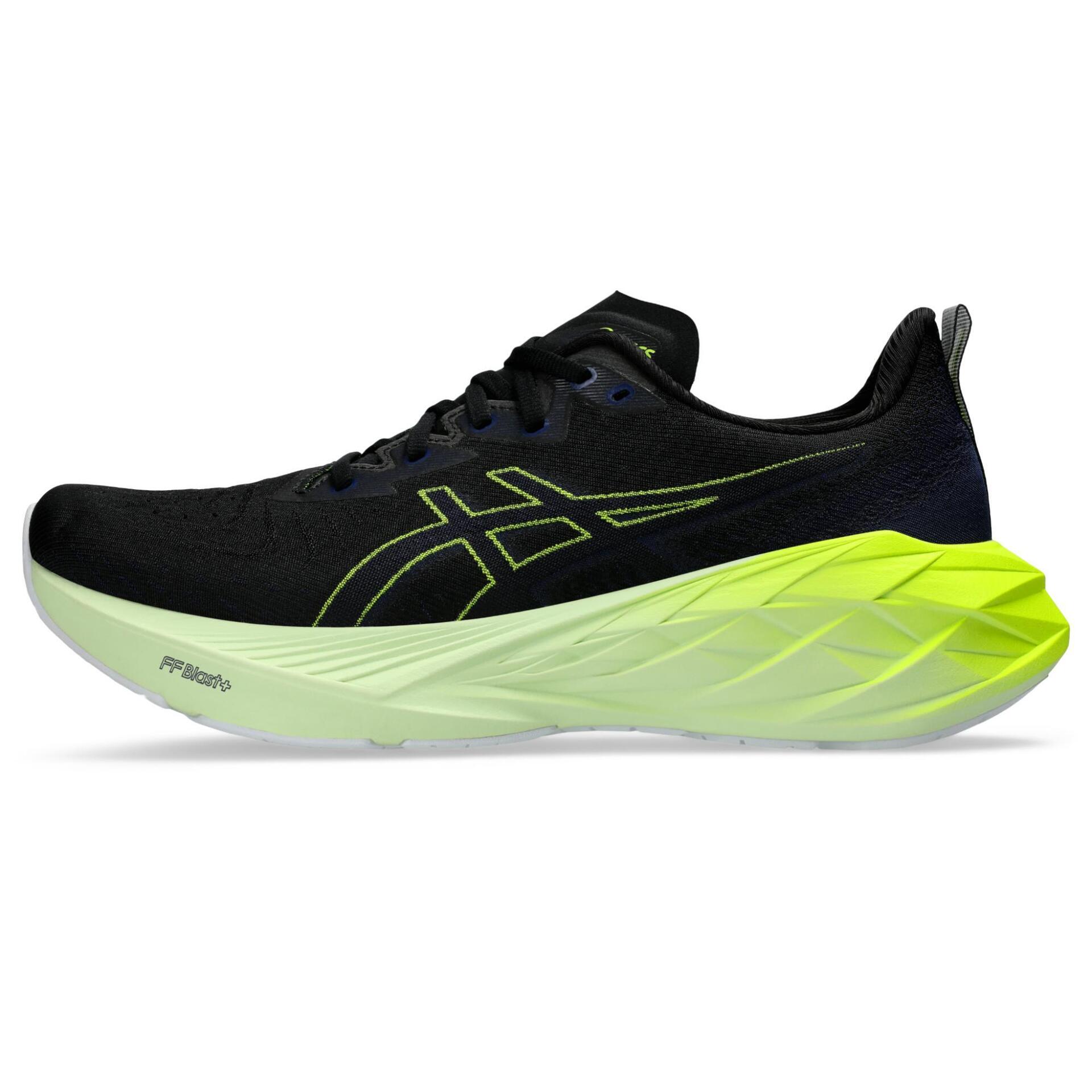 Men's Running Shoes Novablast Black Green