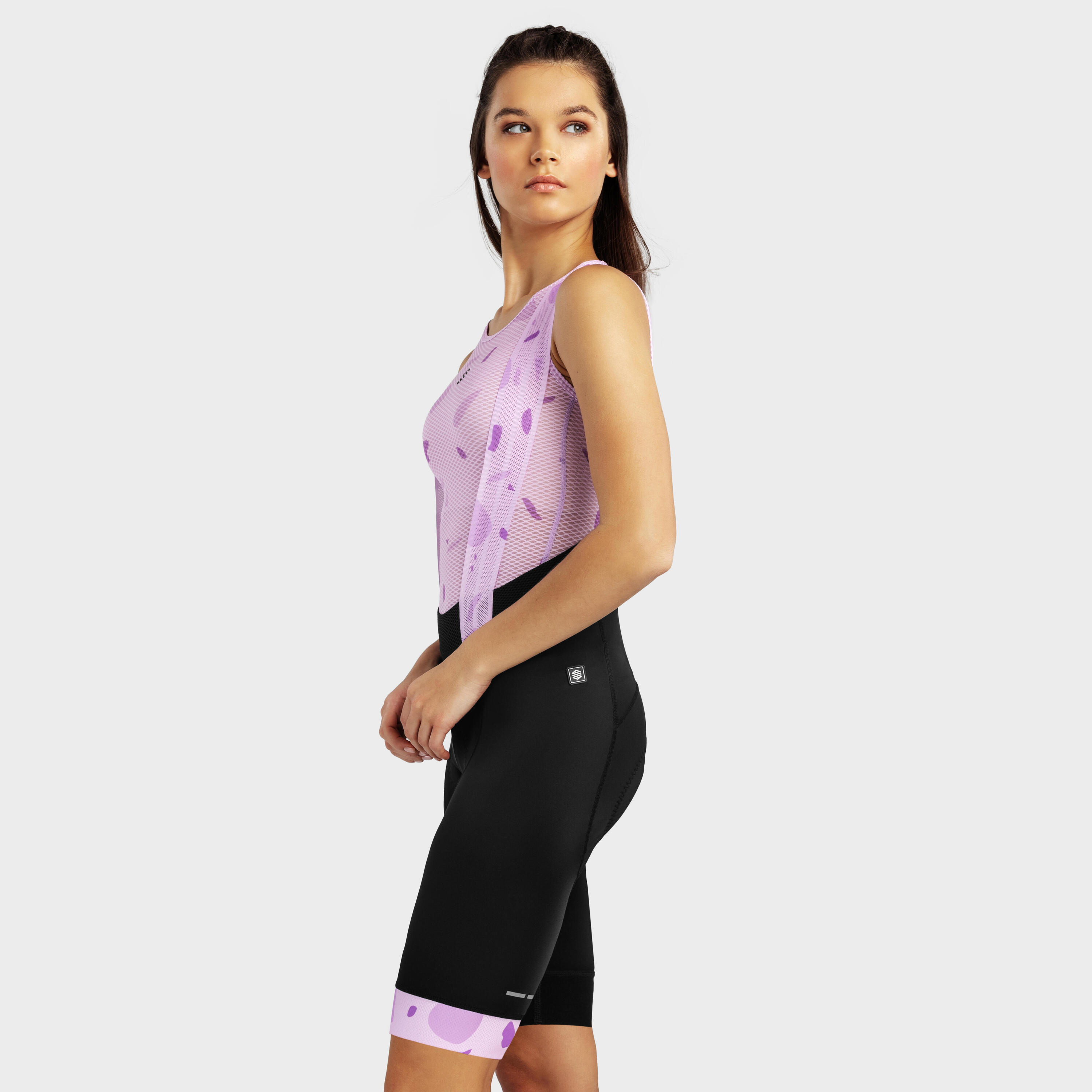 Culotte ciclismo corto con tirantes mujer Siroko BX Strada 5/6