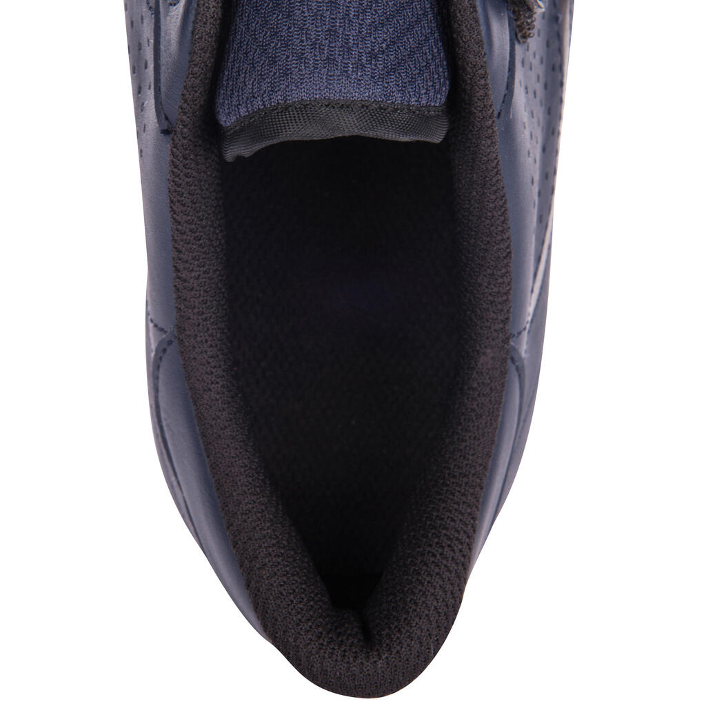 Tennisschuhe TS100 Multicourt Klettverschluss Herren weiß