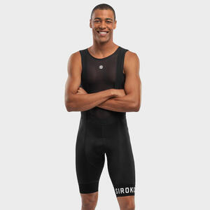 Culotte ciclismo corto con tirantes hombre Siroko BX Squadra