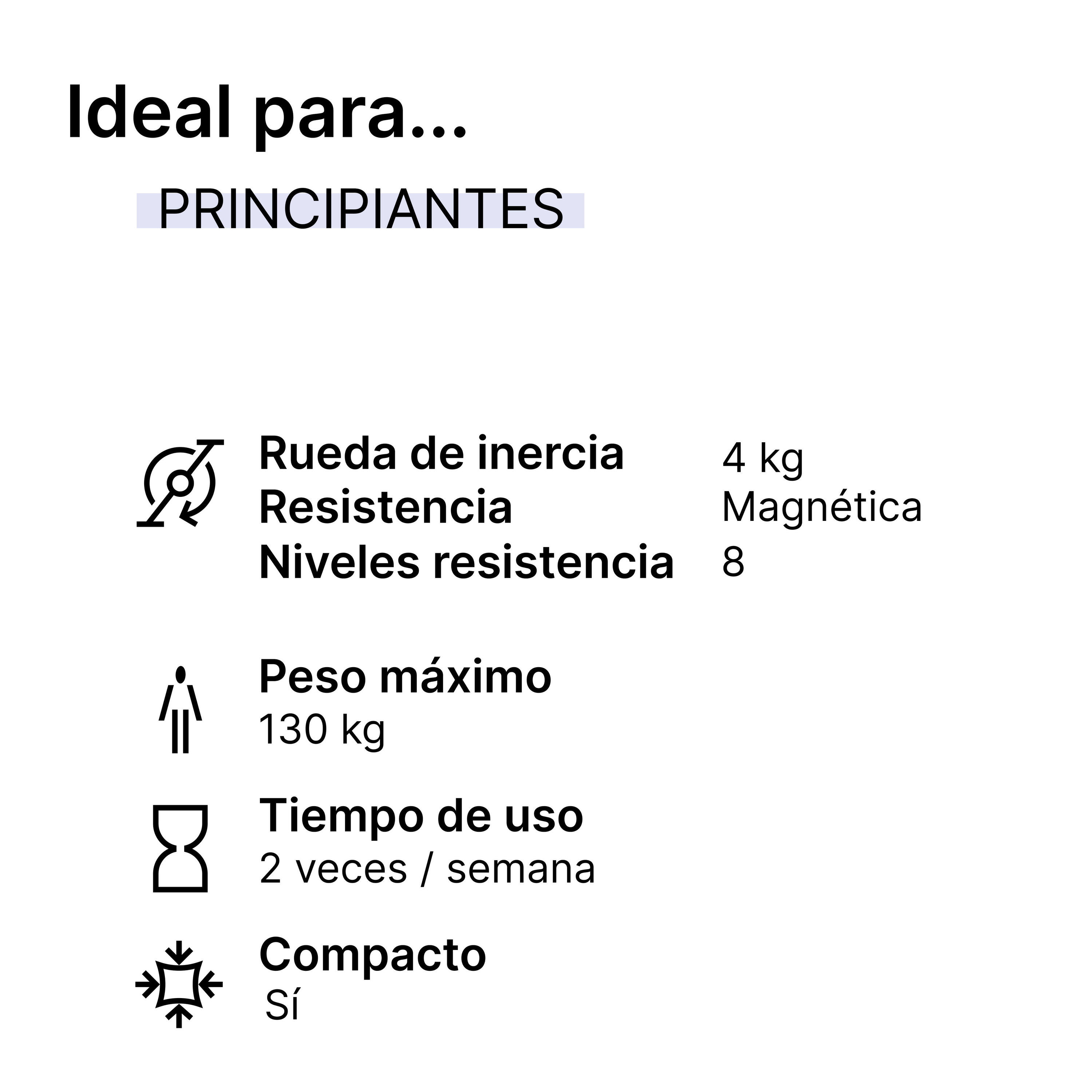 Máquina de remo plegable Domyos 120 2/10