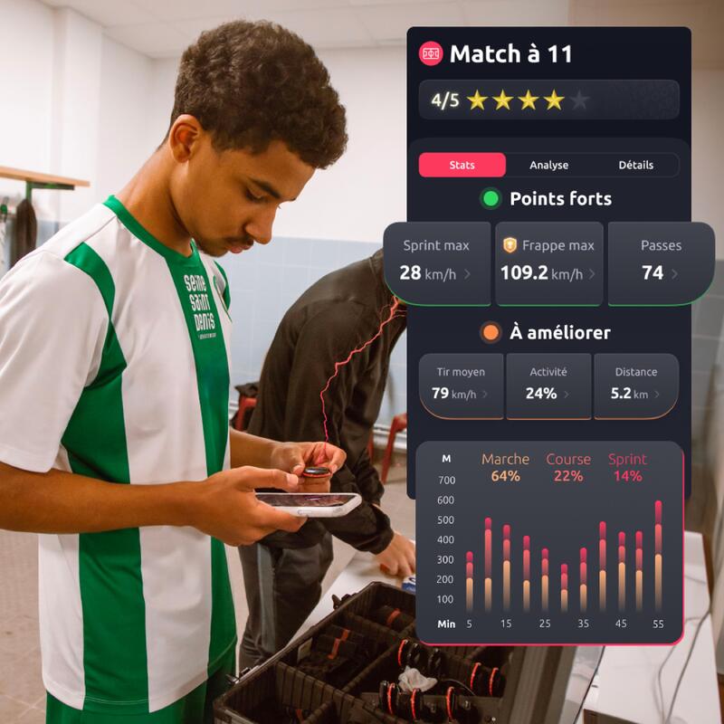 Capteur connecté FOOTBAR Meteor