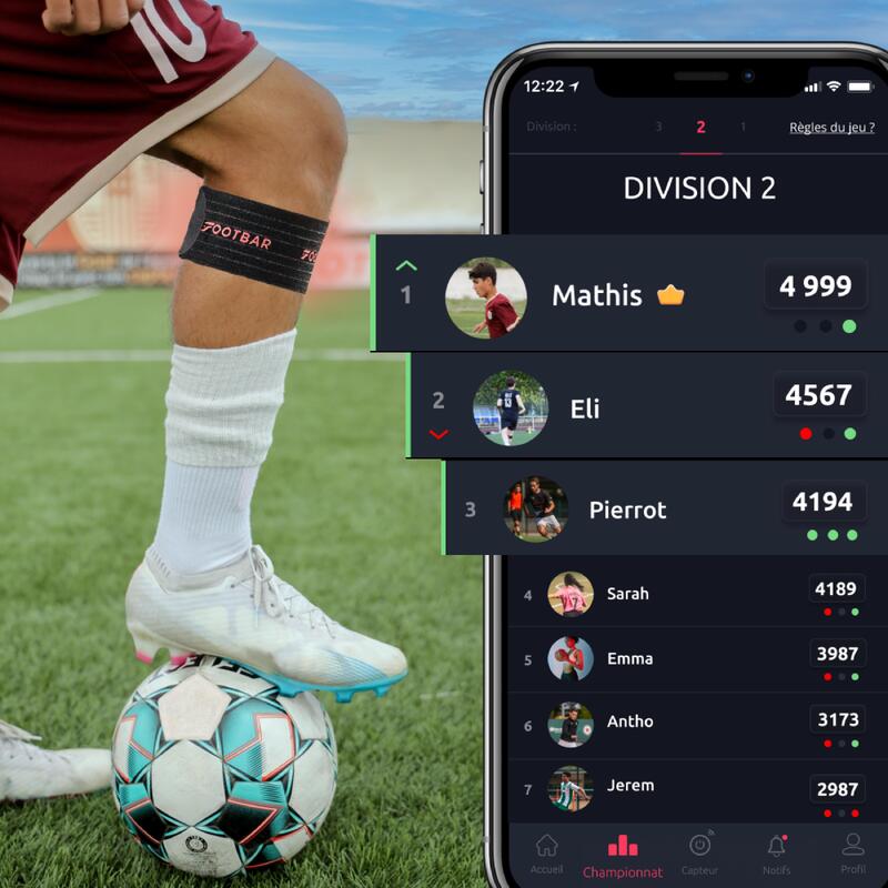 Capteur connecté FOOTBAR Meteor