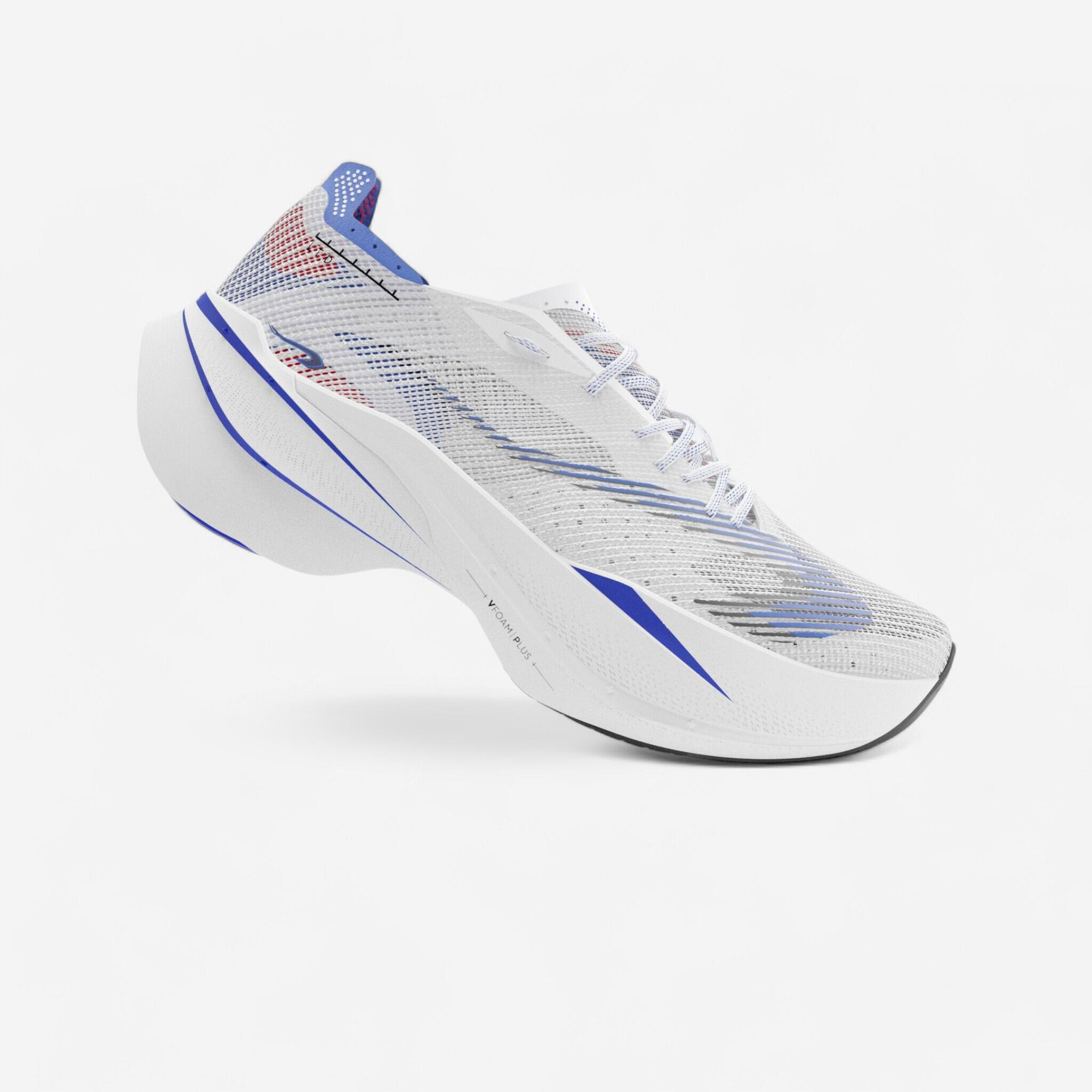 Kiprun - Chaussures Running Femme - Kiprun Kd900x Ld+ - Chaussures De Sport - Running Trail Athletisme - Blanc-bleu - 40 - Decathlon
