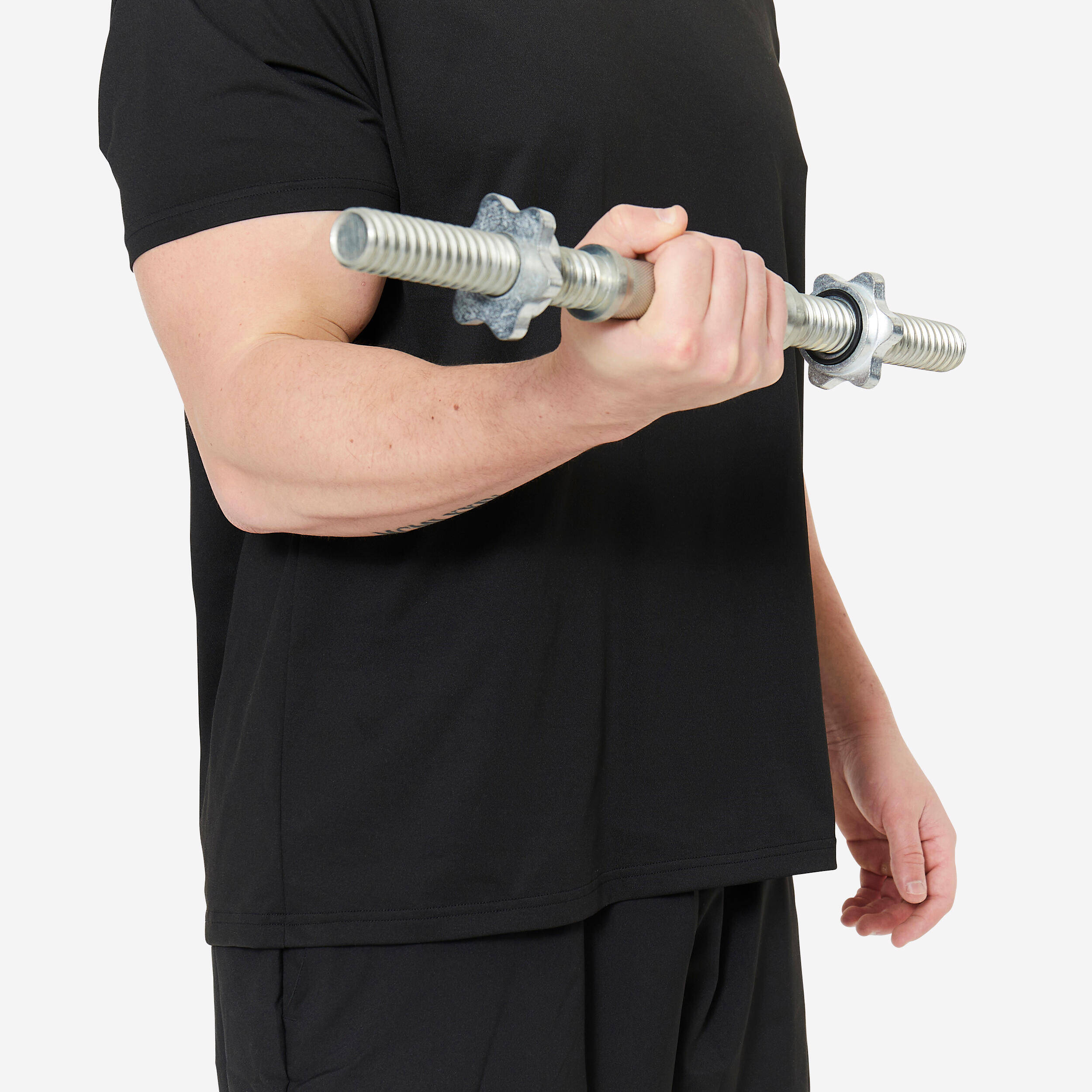 Weight Training Threaded Bar 45 cm 28 mm -  5
