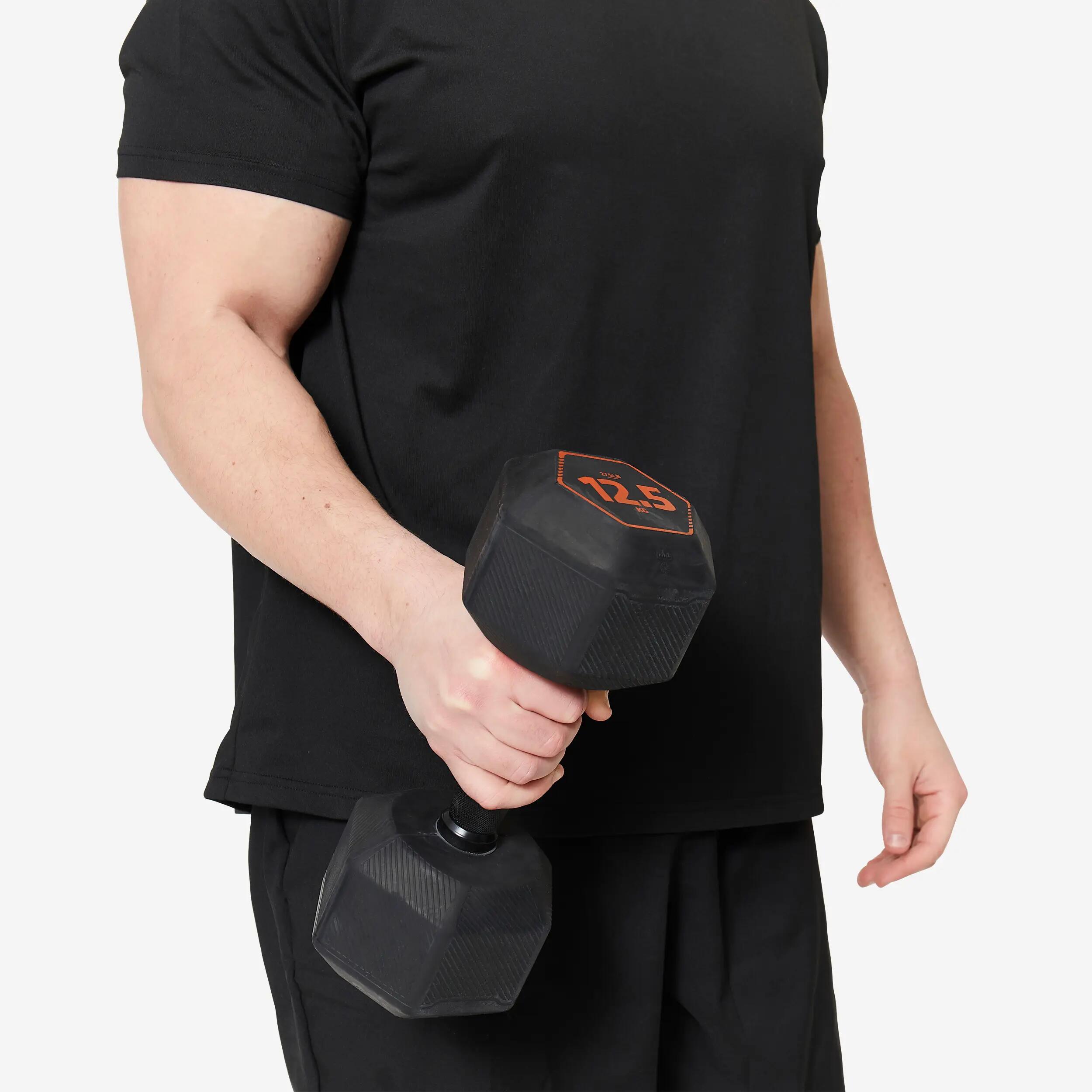 Cross Training and Weight Training 12.5 kg Recycled Cast Iron Dumbbell 4/8