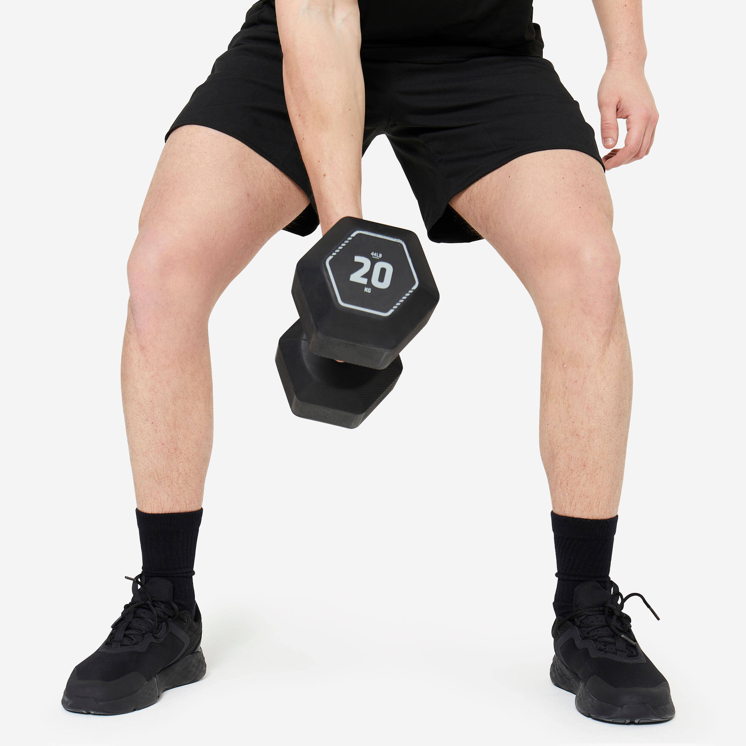Cross Training and Weight Training 20 kg Recycled Cast Iron Dumbbell -  4