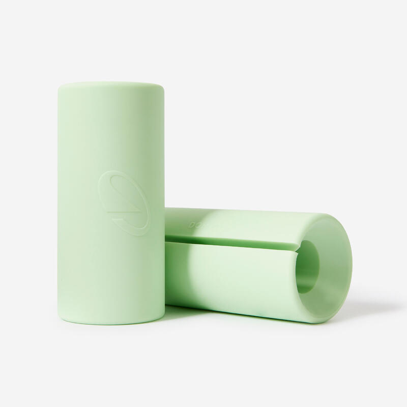 Fat grip de musculation, vert