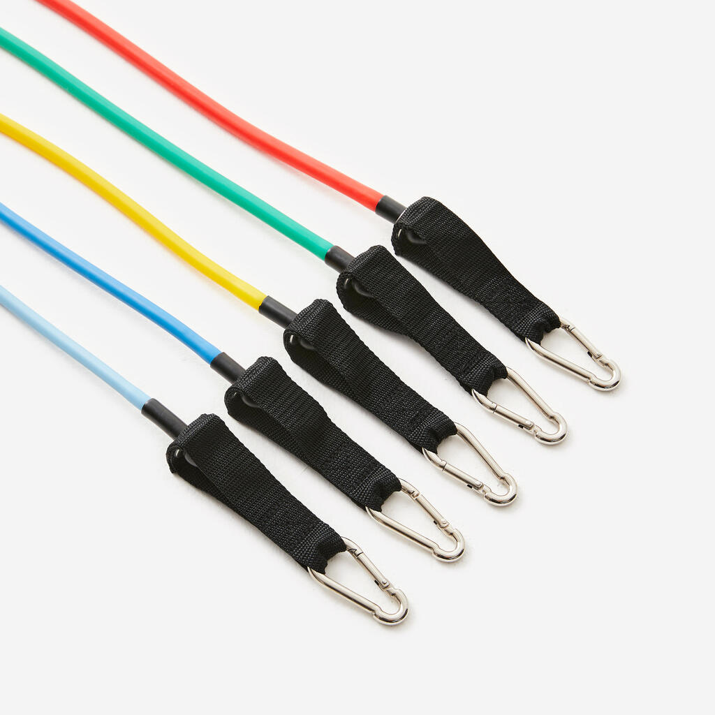 Weight Training Resistance Band Set x5