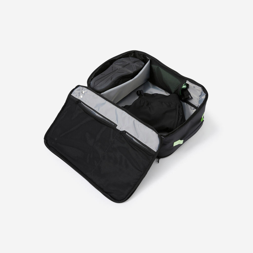 Torba za trening z utežmi in bross trening 30 L - črna
