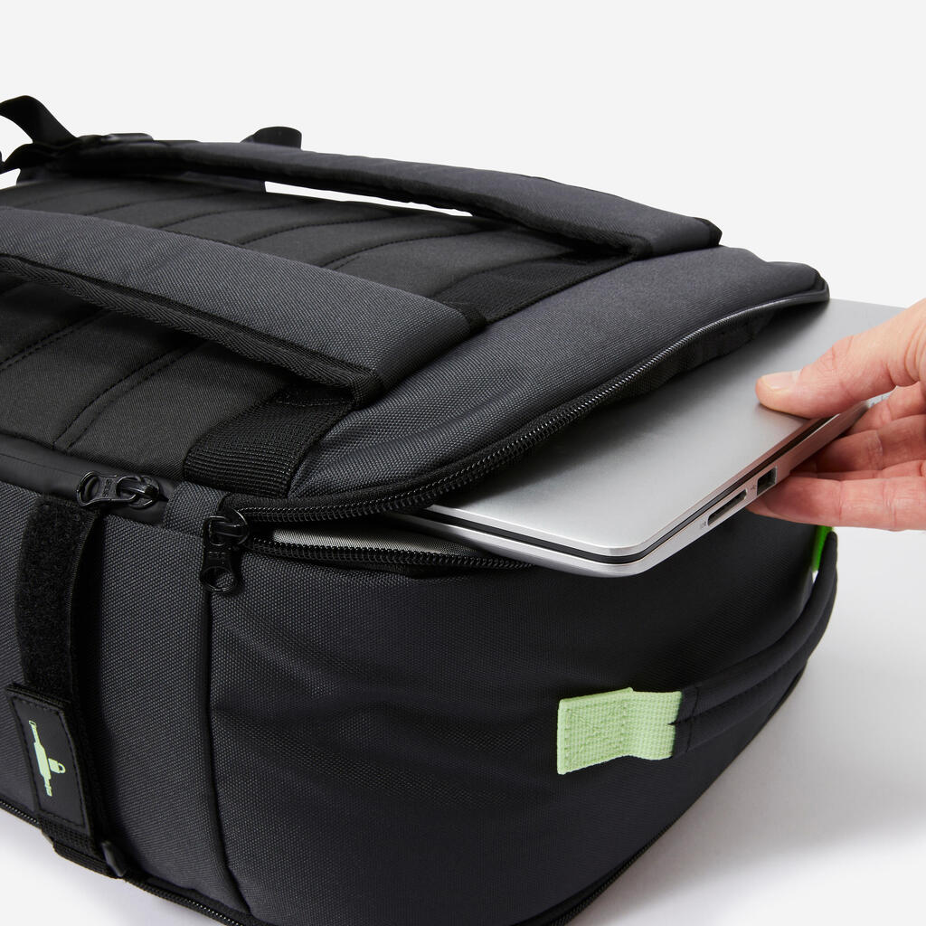 Torba za trening z utežmi in bross trening 30 L - črna