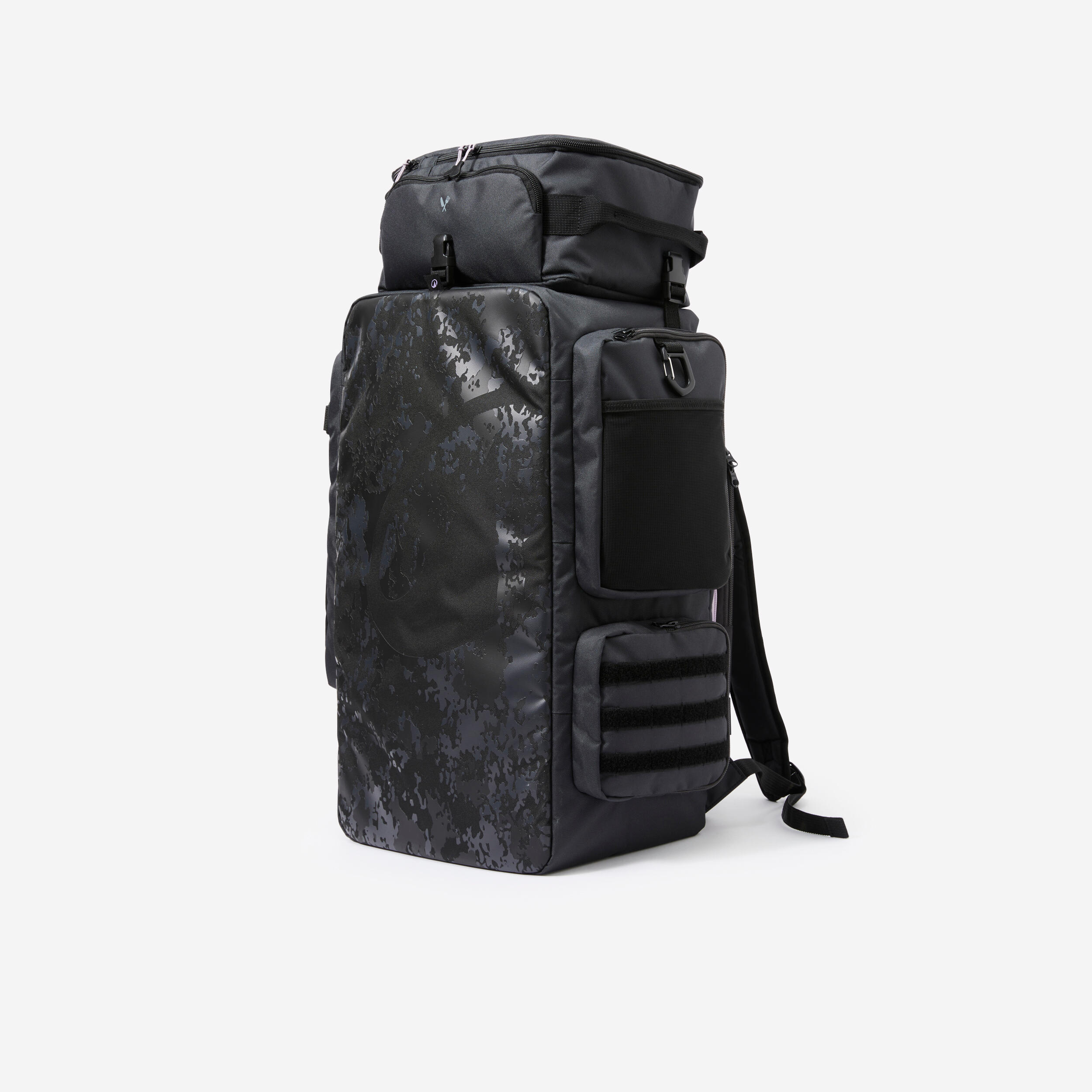 Saco de Musculação e Cross Training 50 L com Bolsa Isotérmica Preto 2/11