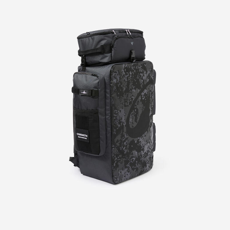 50 L Weight Training and Cross Training Insulated Gym Bag - Black