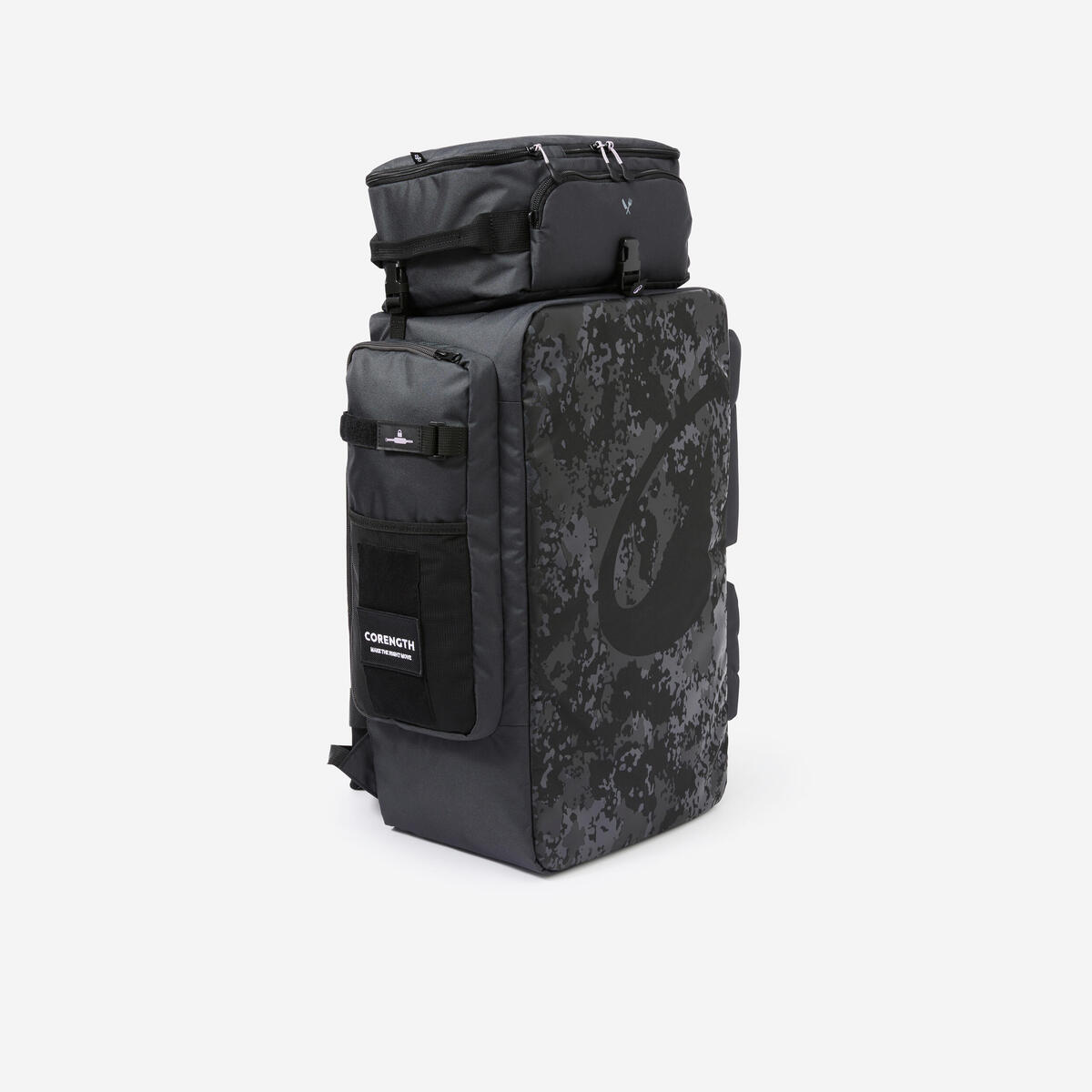 Sac de musculation et cross training 50 L avec poche isotherme, noir