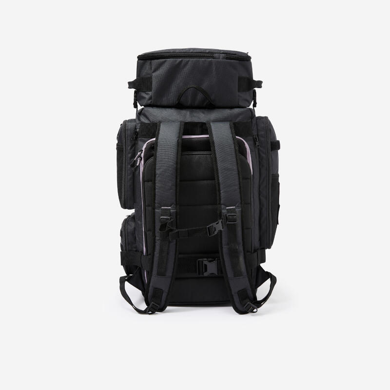 Sac de musculation et cross training 50 L avec poche isotherme, noir