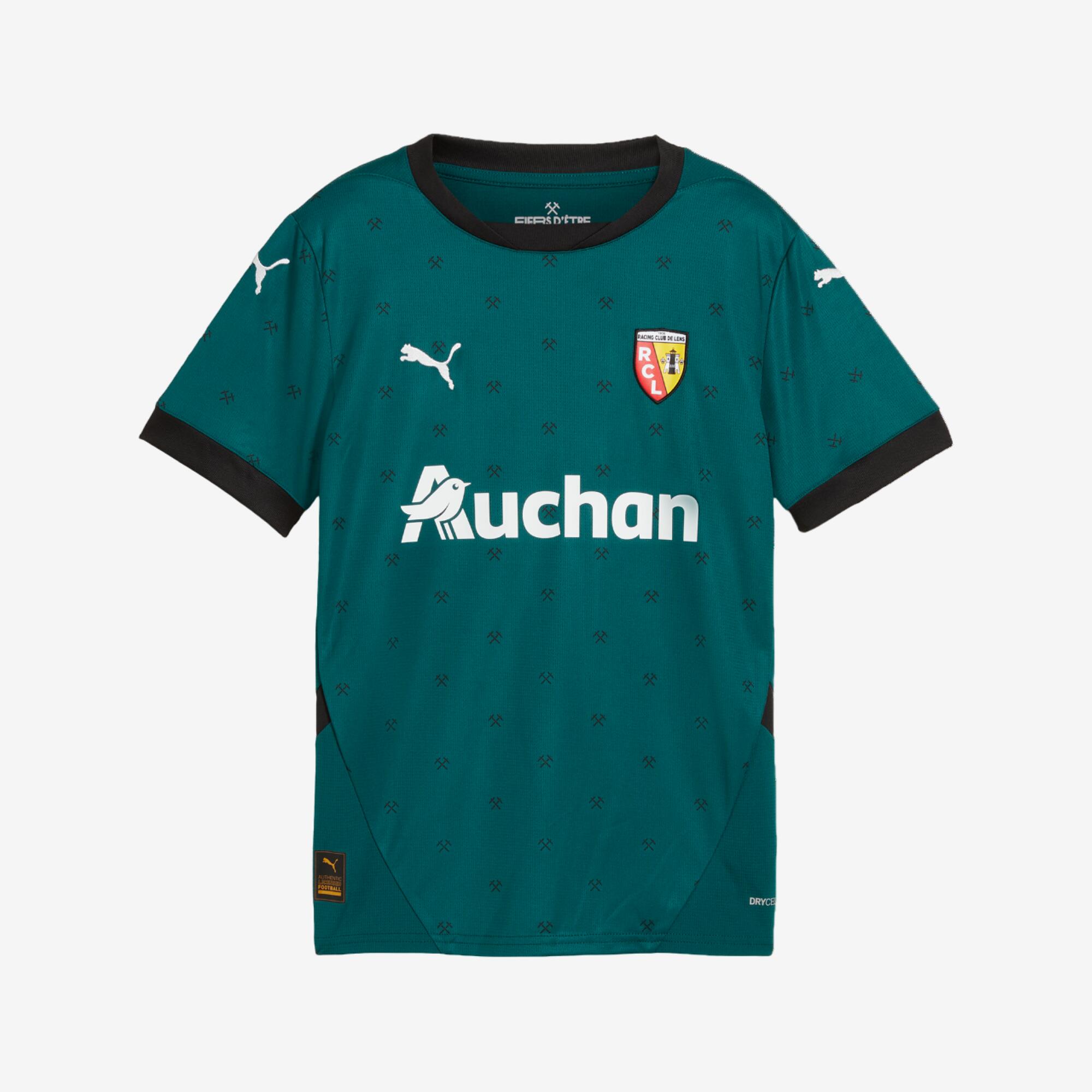 Puma - Maillot Extérieur Rc Lens Saison 24/25 Enfant - Maillot Manches Courtes - Football / Futsal / Sepak - - 10 À 12 Ans - Decathlon