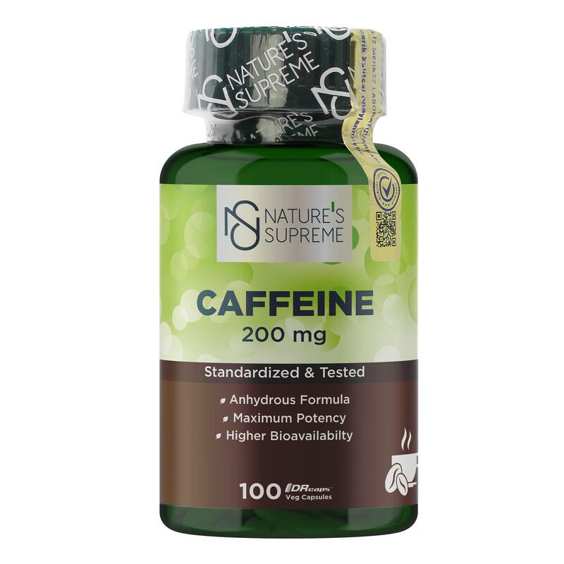 Nature's Supreme Caffeine 200 Mg 100 Kapsül