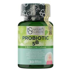 NATURE'S SUPREME Nature's Supreme Probiotic 5B 30 Kapsül