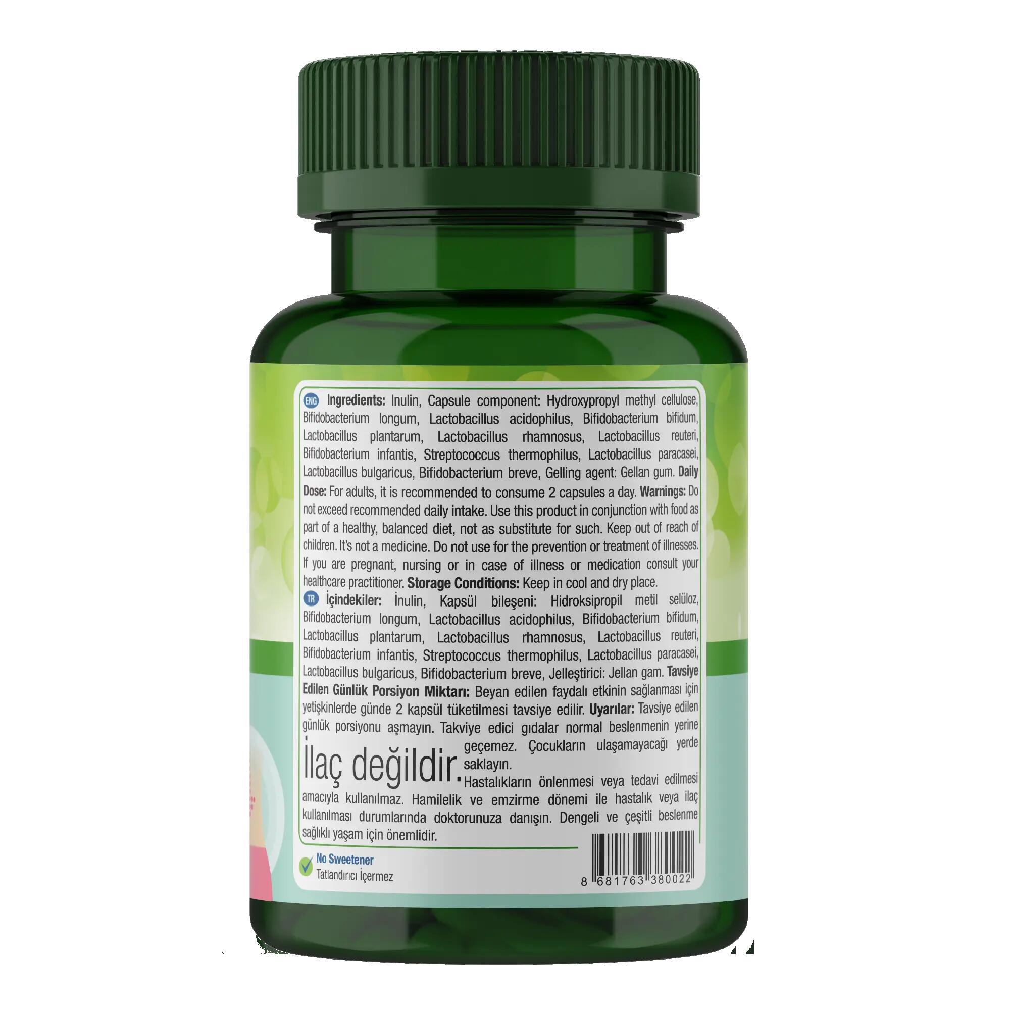Nature's Supreme Probiotic 5B 30 Kapsül 3/3