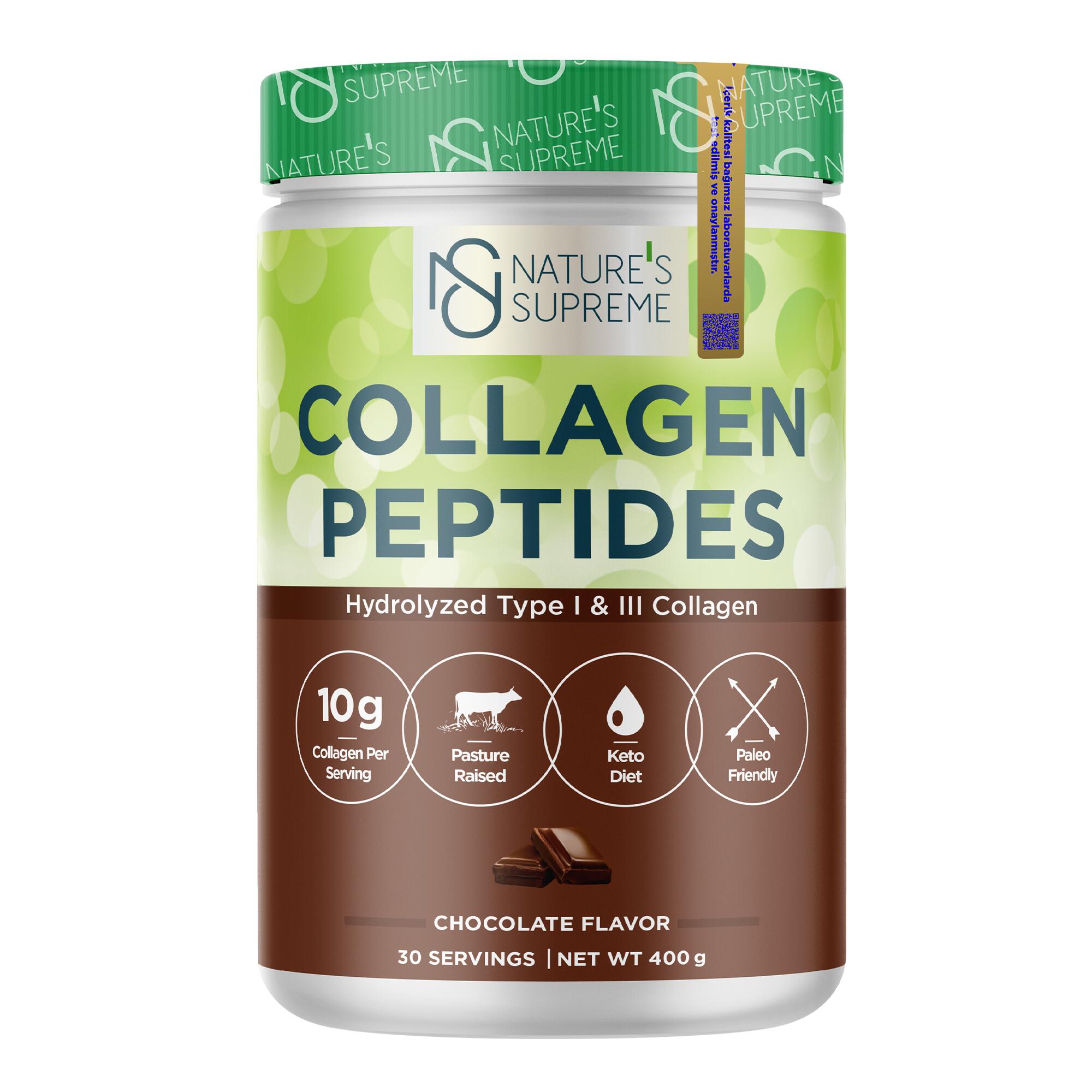 NATURE'S SUPREME Nature's Supreme Collagen Peptides Powder 400 Gr