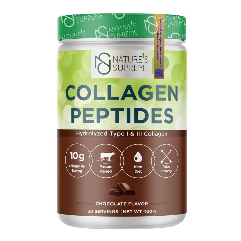 Nature's Supreme Collagen Peptides Powder 400 Gr