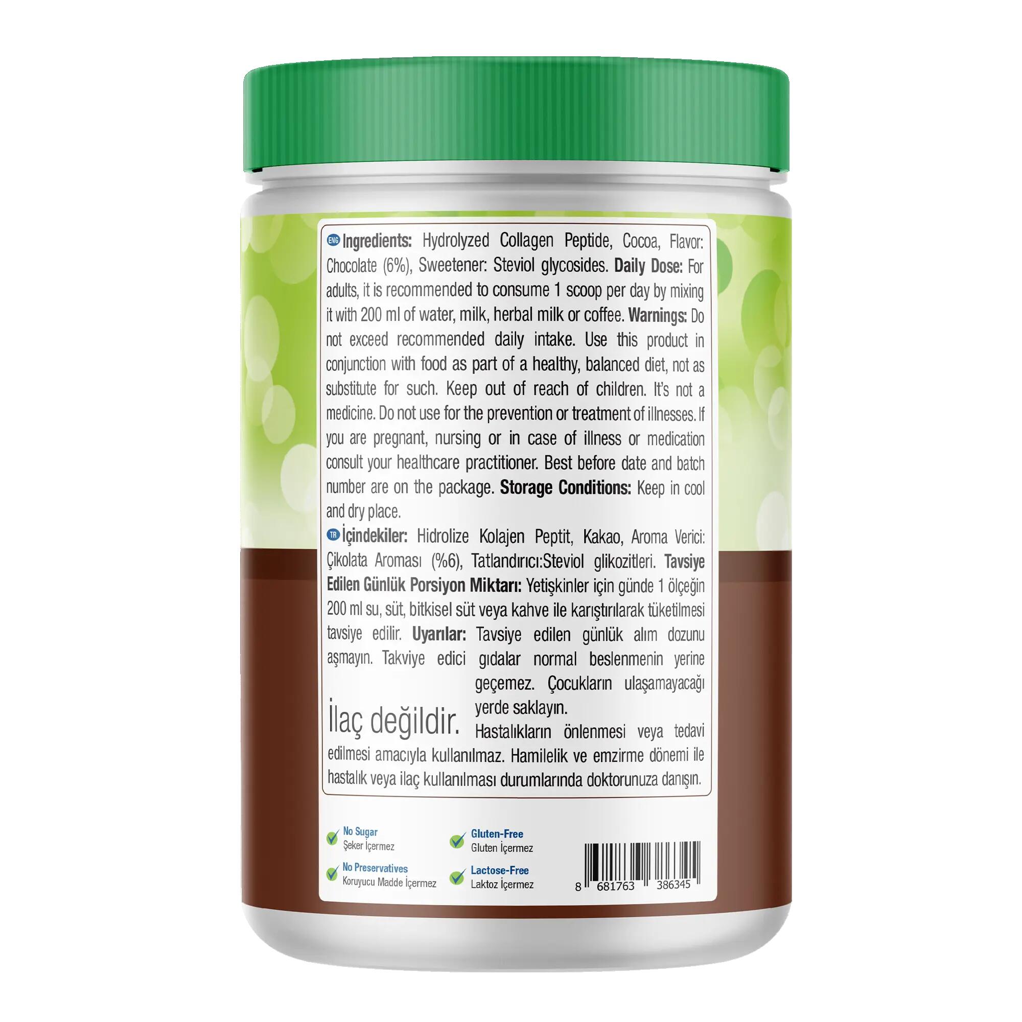 Nature's Supreme Collagen Peptides Powder 400 Gr 2/3