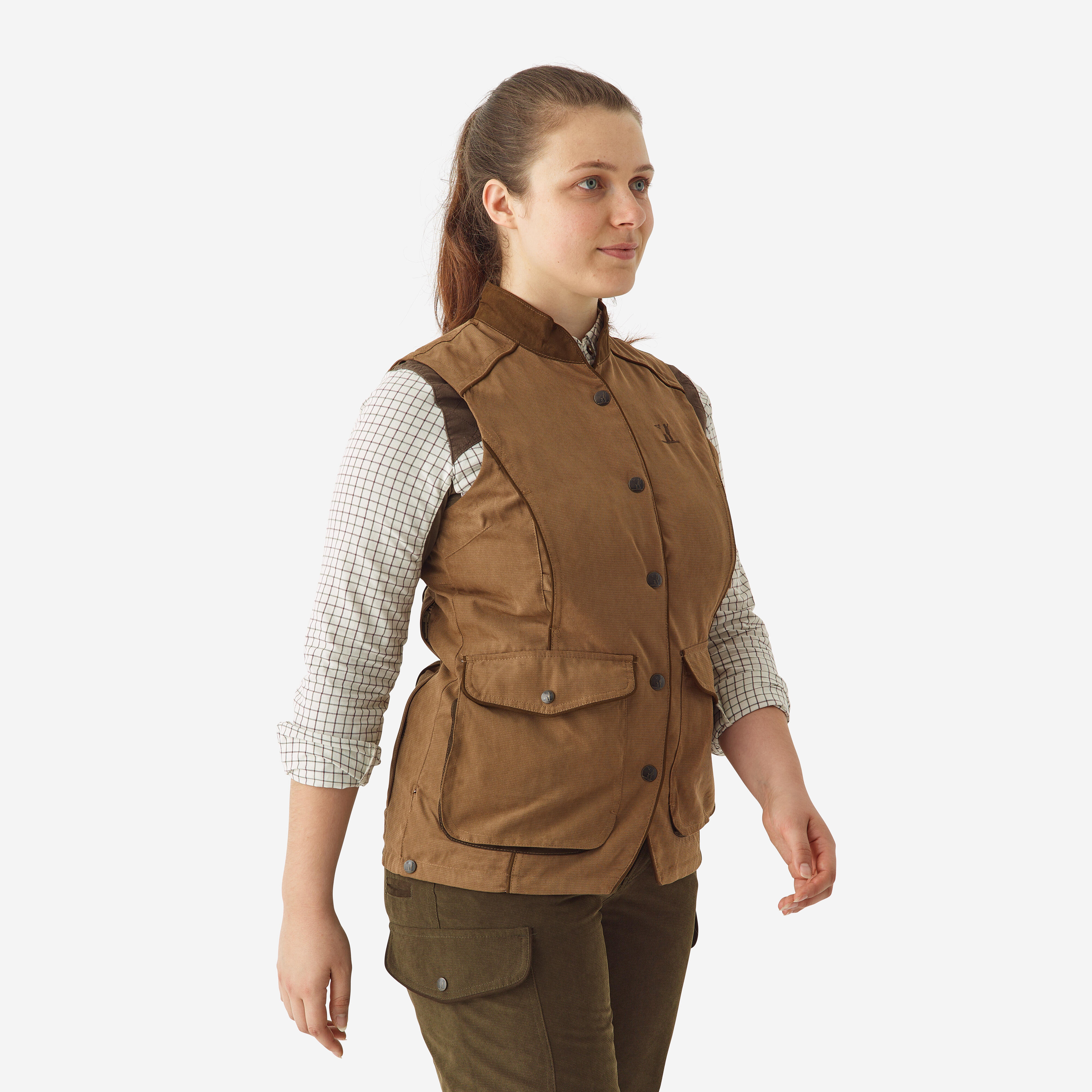 Ligne Verney-carron - Gilet Femme Rambouillet Original - Gilet Sans Manche - Chasse Et Tir Sportif - - 44l - Decathlon