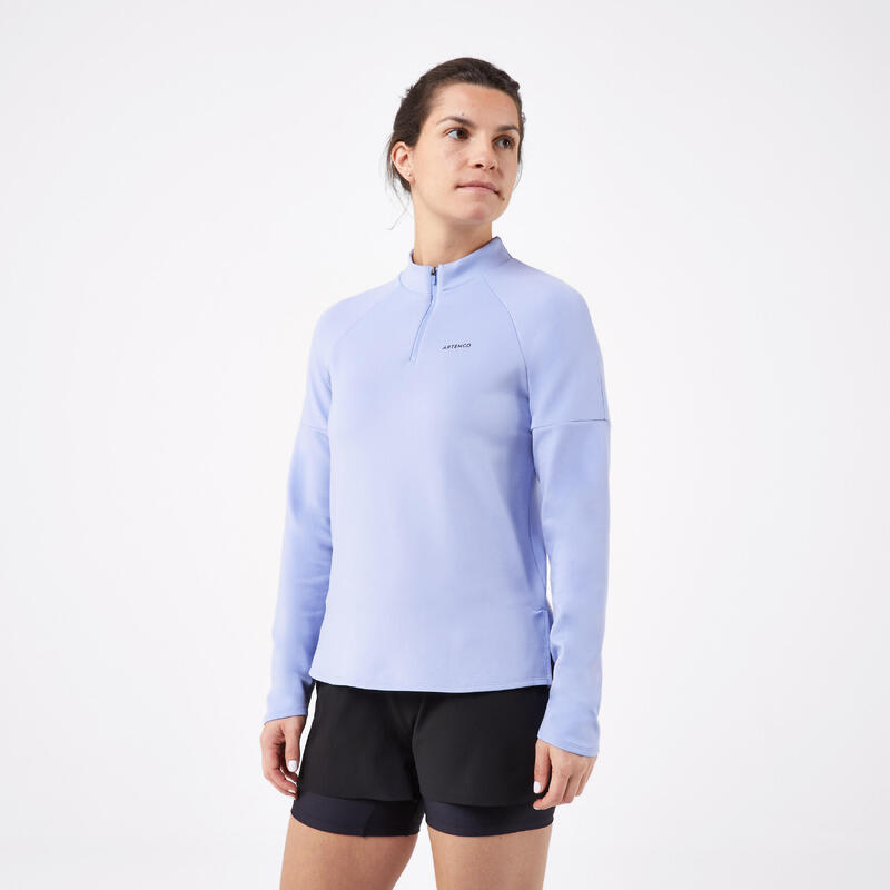 T-shirt Tennis Manches Longues Femme Thermic - TTS ML TH Femme Lila