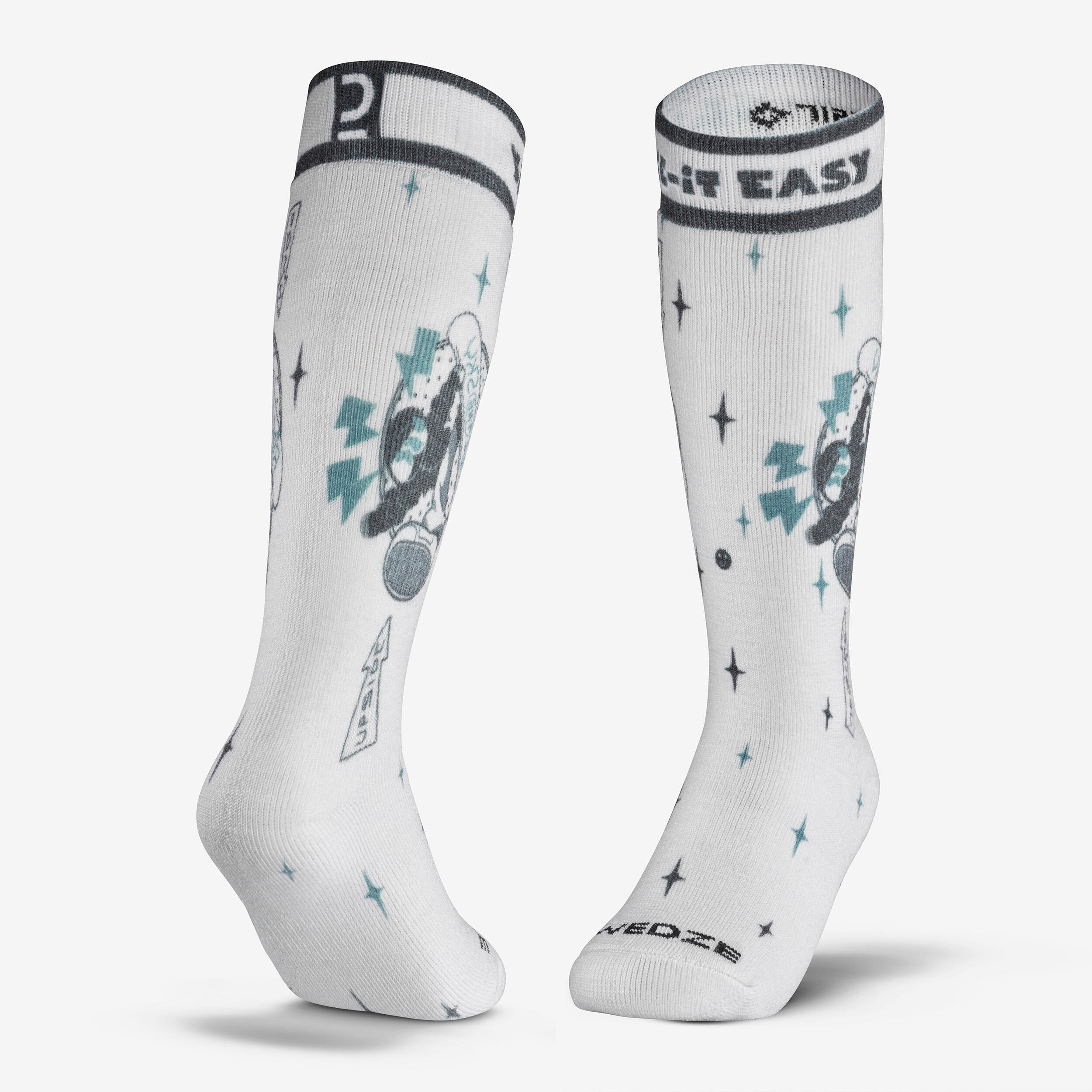Chaussettes de ski hautes Spyder pour enfants