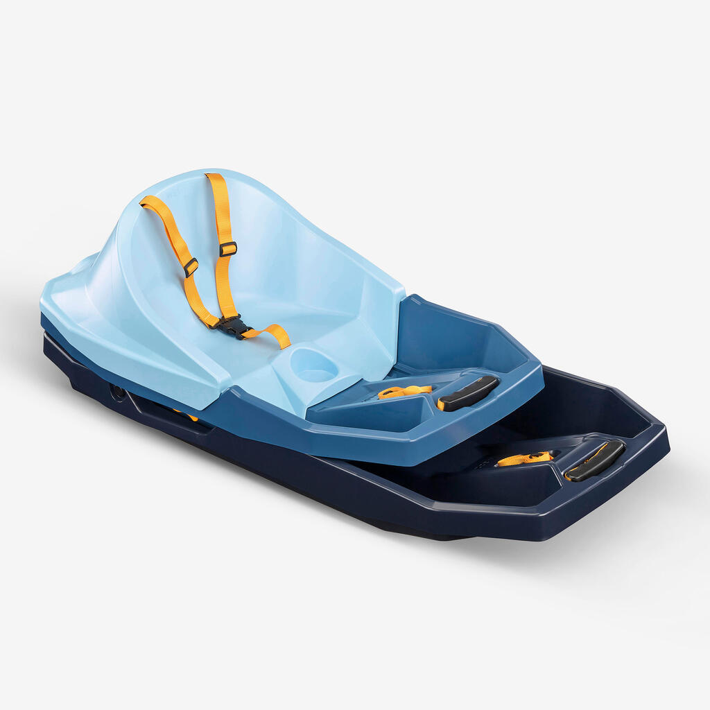 BABIES' SLEDGE SEAT TRILUGIK - BLUE