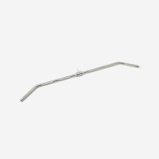 Weight Training Lat Pull Bar with Ridged Metal Coating