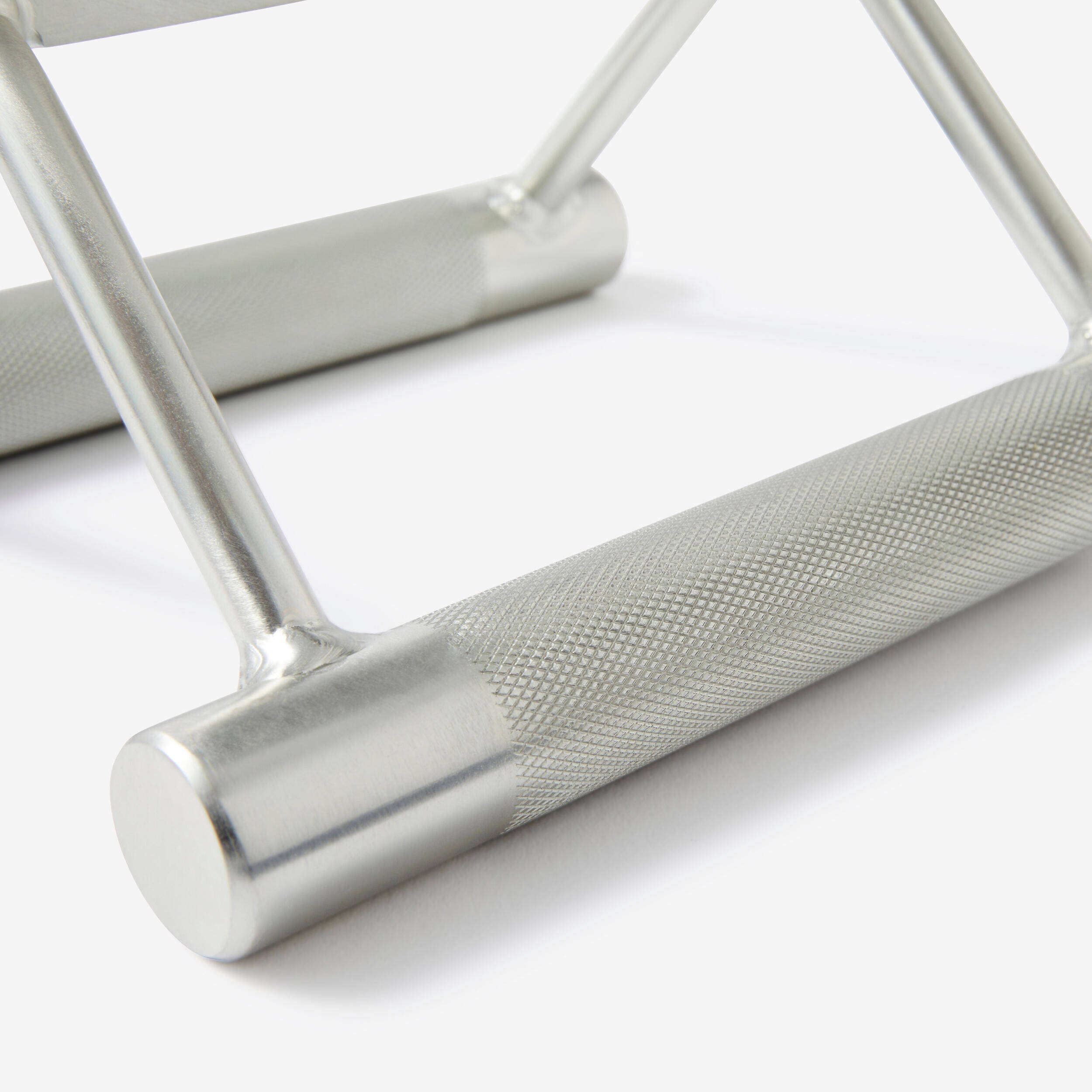 Weight Training Lat Pull Bar with Ridged Metal Coating -  3