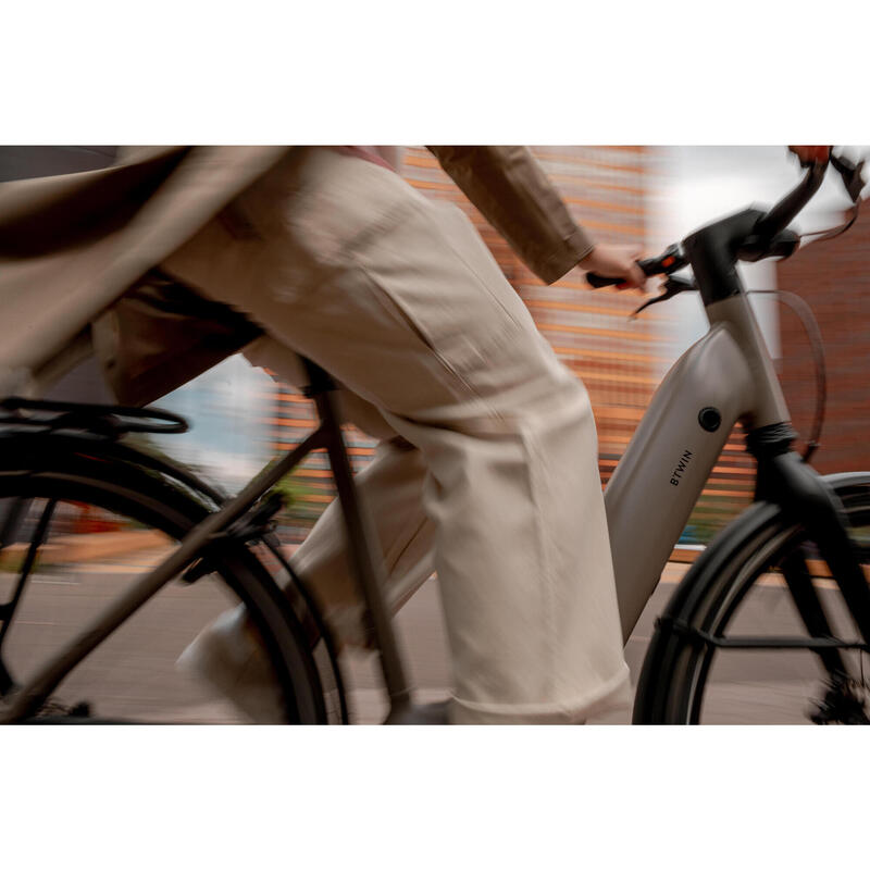 Elektrische stadsfiets automatische Owuru versnelling laag frame LD 940E connect