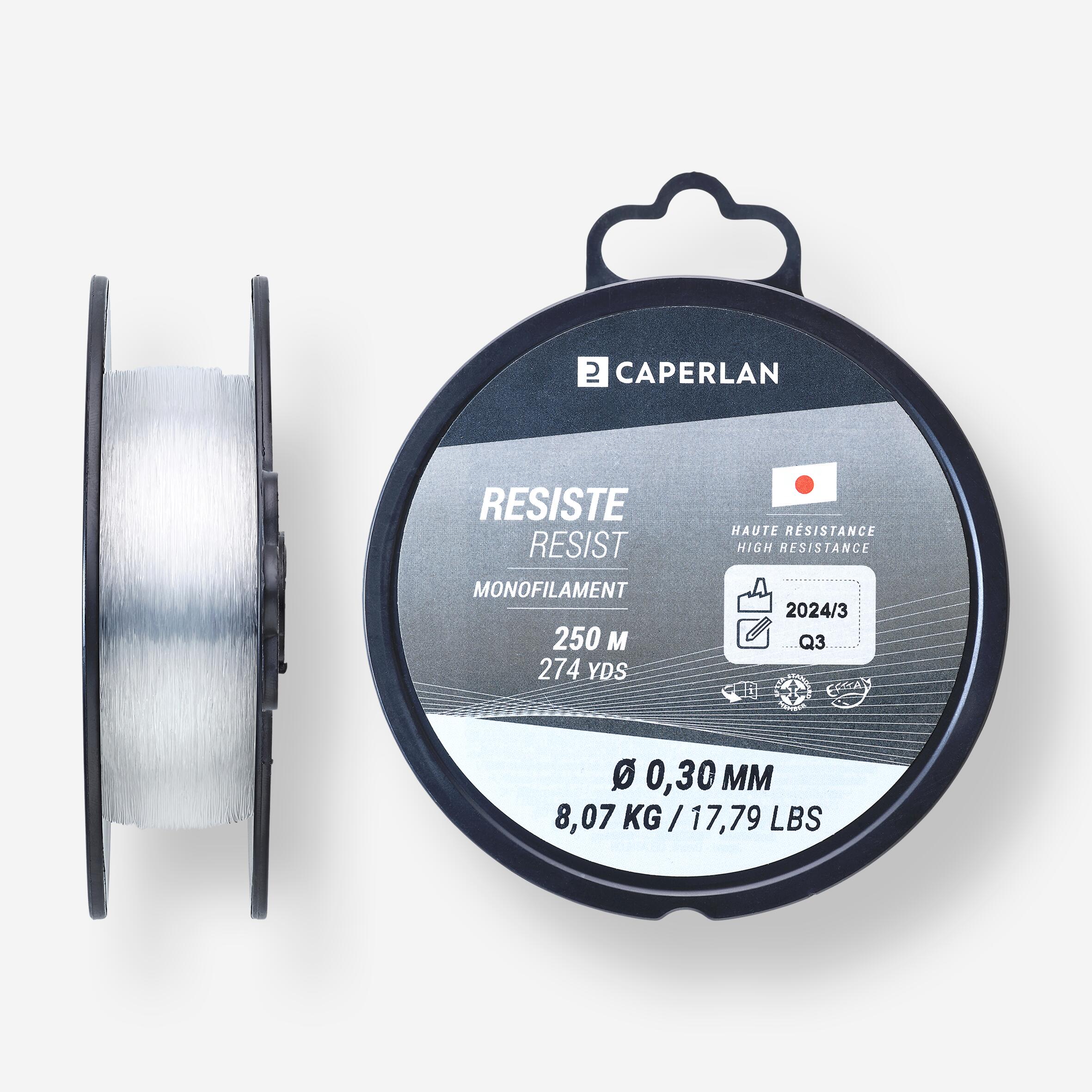 CAPERLAN Angelschnur Line Resist Cristal 250 m | 03583788413448 CAPERLAN Angelschnur Line Resist Cristal 250 m | 03583788413448