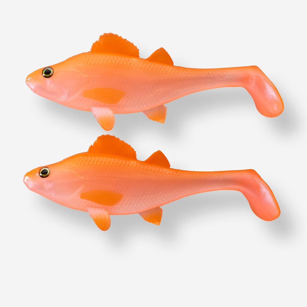Oranžna mehka umetna vaba PERCH 170