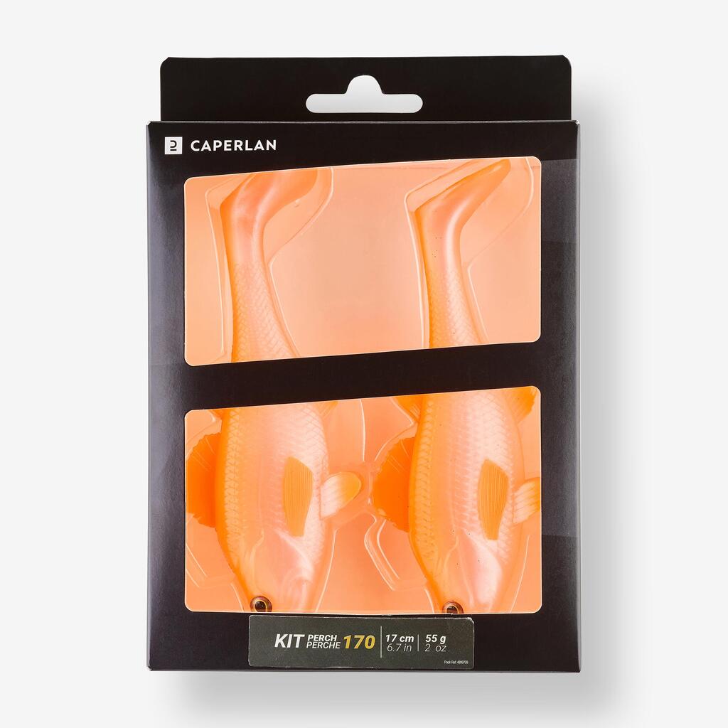 Oranžna mehka umetna vaba PERCH 170