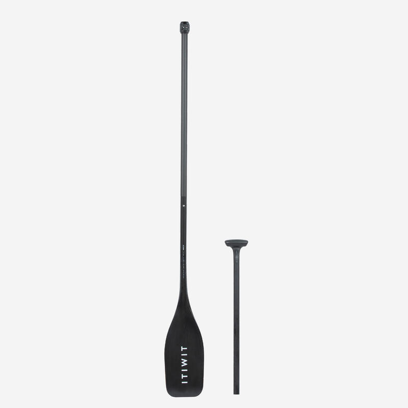 Pagaie de stand up paddle 900 carbone réglable en 2 parties (165-205 cm)