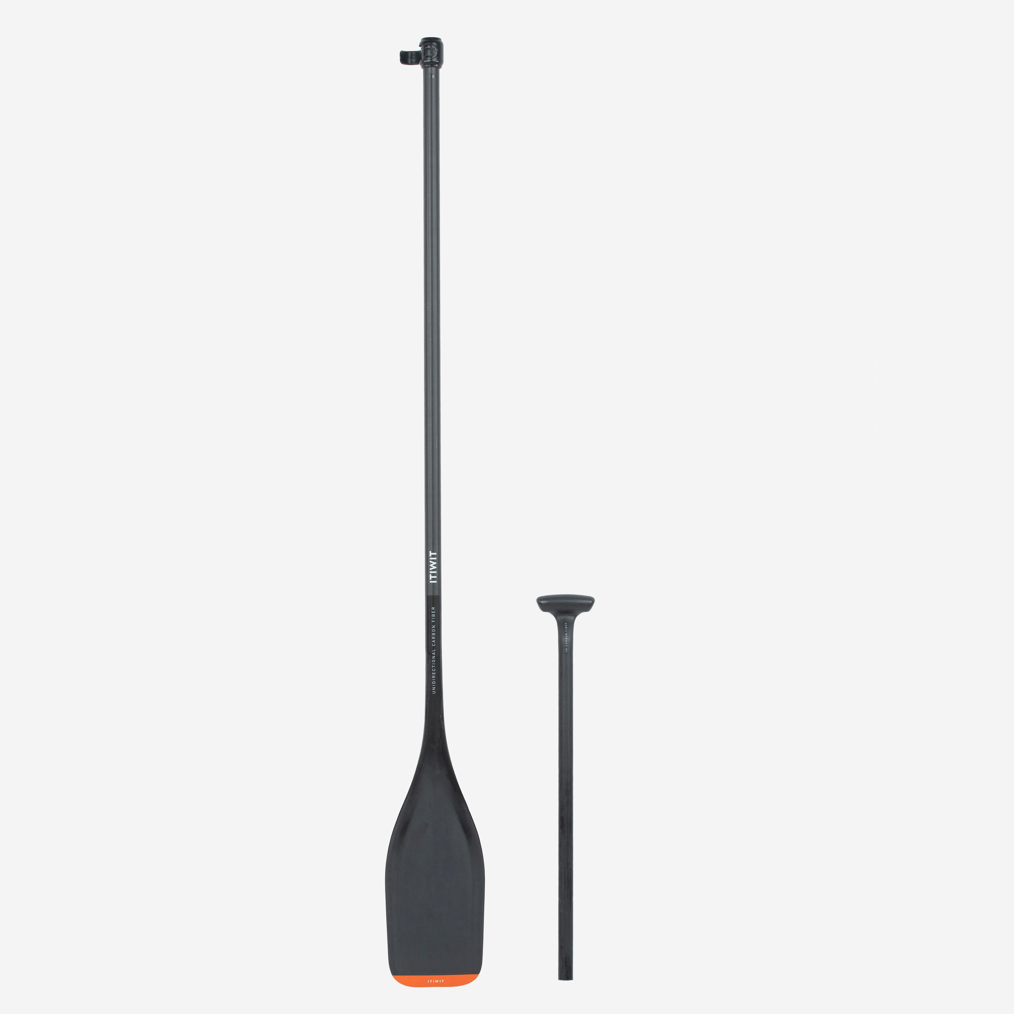 Pagaie SUP/Kayak 2en1 Réglable 165-215cm - Fibre De Verre Et Aluminium - 900g - 4 Sections - Star Paddle