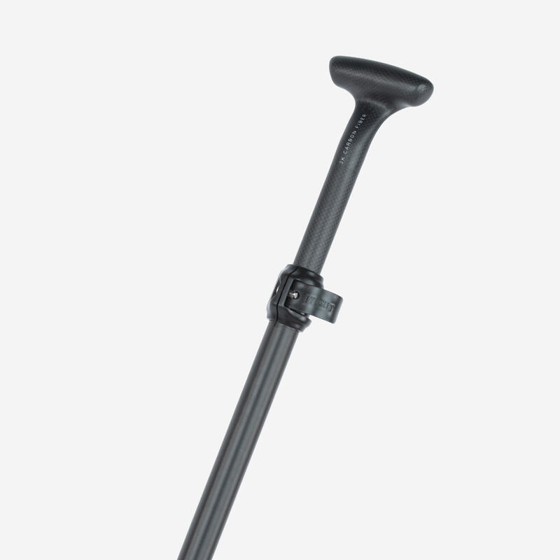 Pagaie de stand up paddle 900 carbon din 2 segmente 165-205cm