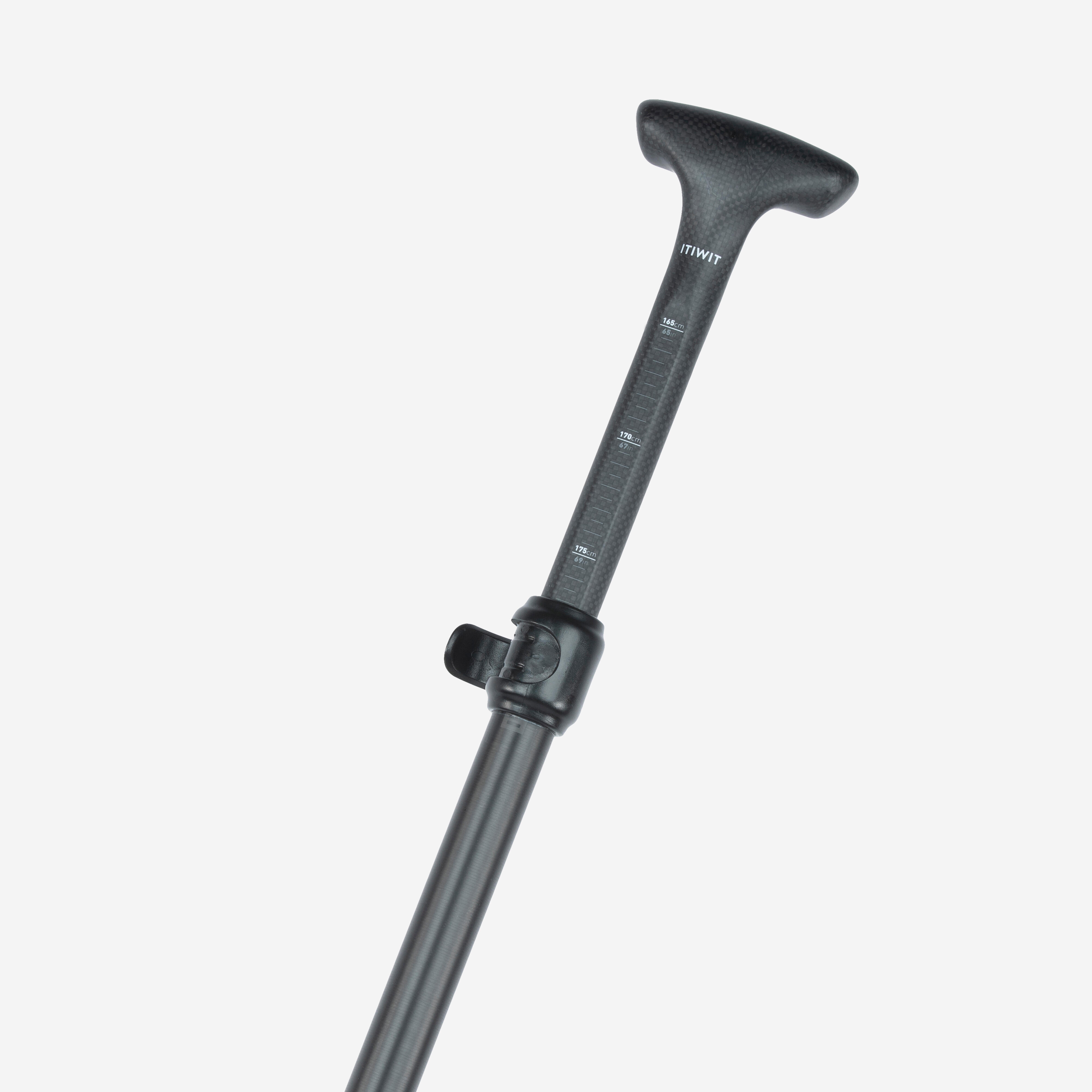 DECATHLON Pádlo na paddleboard 900 karbónové 2 časti 165 – 205 cm bez · záber 6