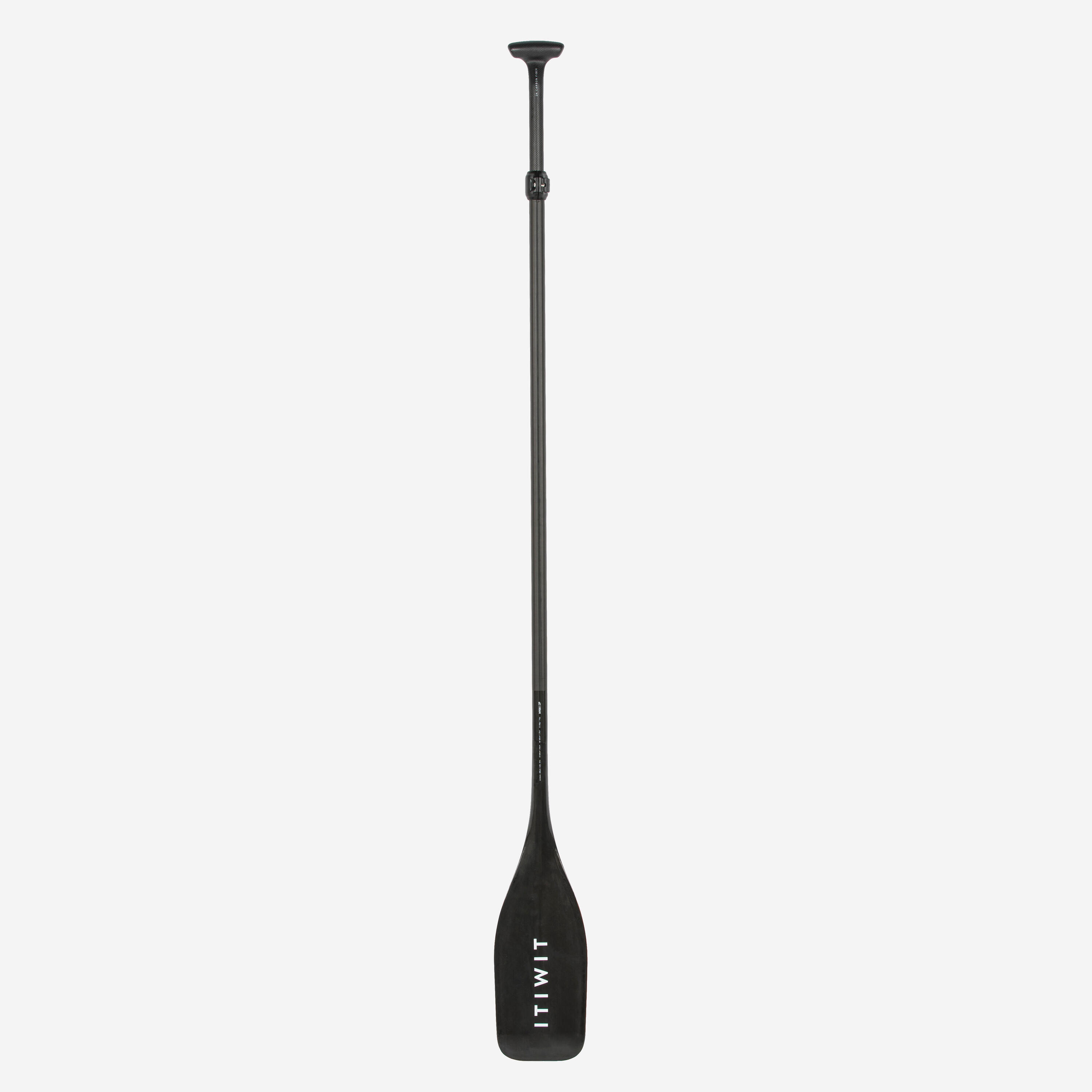 TRIBORD SUP-Paddel 900 Carbon 2-teilig zerlegbar längenverstellbar 165–205 cm 