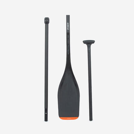 Pagaie de stand up paddle 900 carbone en 3 parties -165-205 cm