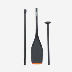 Pagaie de stand up paddle 900 carbone en 3 parties -165-205 cm